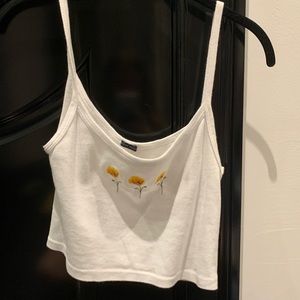 white brandy melville tank top